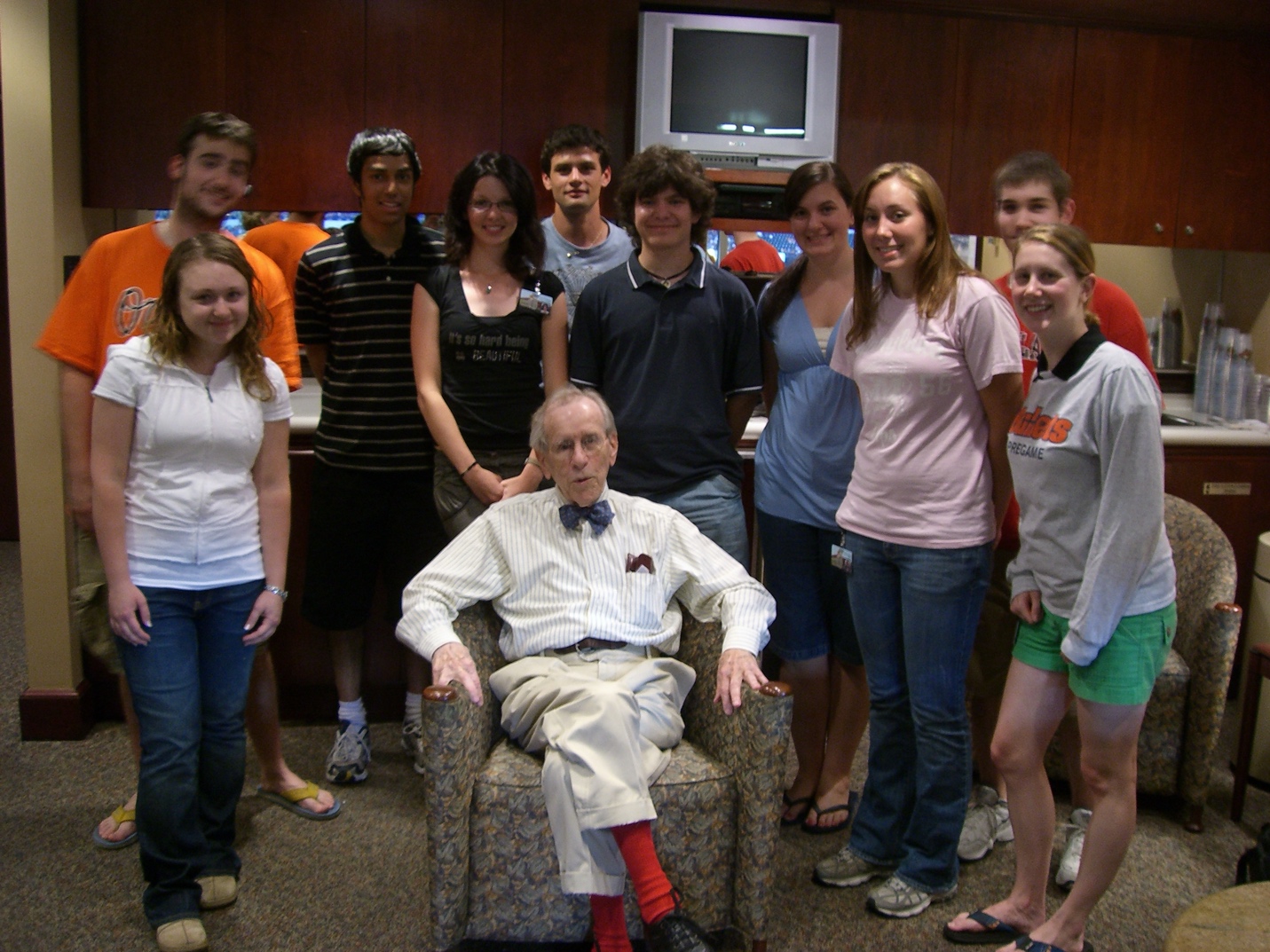Dr. Nathan Schnaper with Interns
