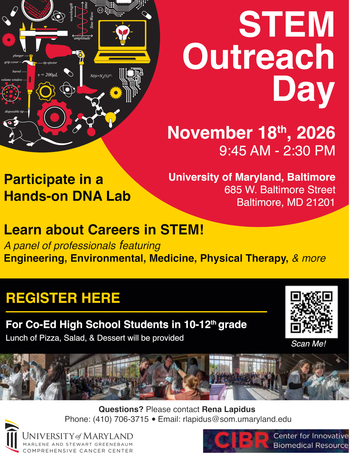 UMGCCC STEM Outreach Day Fall 2026