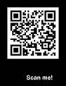 A qr code on a black background
AI-generated content may be incorrect.