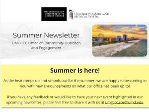 Summer 2025 COE Newsletter