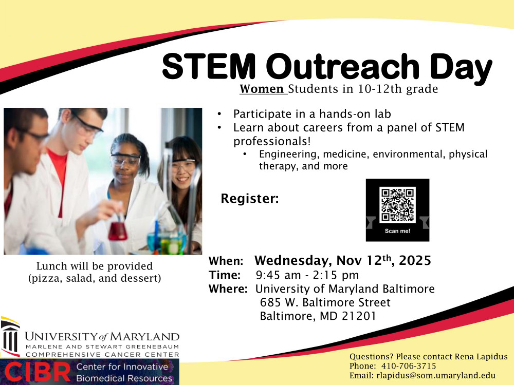 UMGCCC STEM Outreach Day Fall 2025