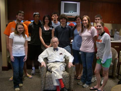 Dr. Nathan Schnaper with Interns